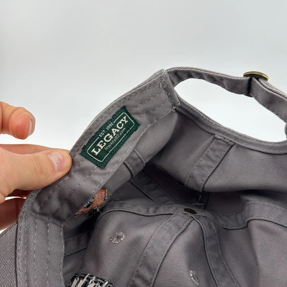 NWT OKLAHOMA STATE UNIVERSITY OSU GOLF FAN CAP HAT GRAY LEGACY ADJUSTABLE - Picture 7 of 8